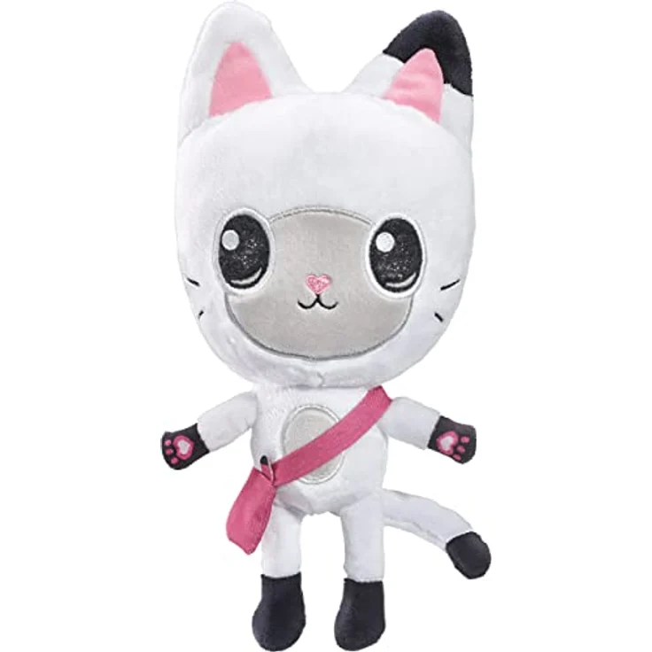 Schmidt Spiele 42785 Gabby's Dollhouse, Panda Pfötchen, Plüschfigur, 28 cm, normal – Bild 1