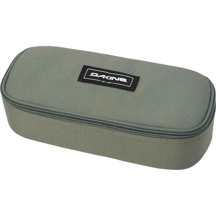 Dakine School Case XL, Federmäppchen in Mulled Basil mit Zipper, 4 elastische Halterungen für Stifte, inklusive Etikett und Stickern