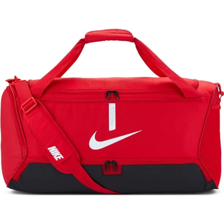 Nike Sporttasche TEAM DUFFEL BAG ACADEMY, Kindersporttasche in Größe M, red – Bild 3
