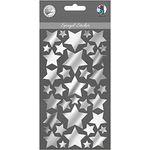 Ursus 75080005 - Spiegel Sticker, Sterne, aus Acrylglas, selbstklebend, in verschiedenen Größen, ideal geeignet für Scrapbooking, Kartengestaltung und zur Dekoration