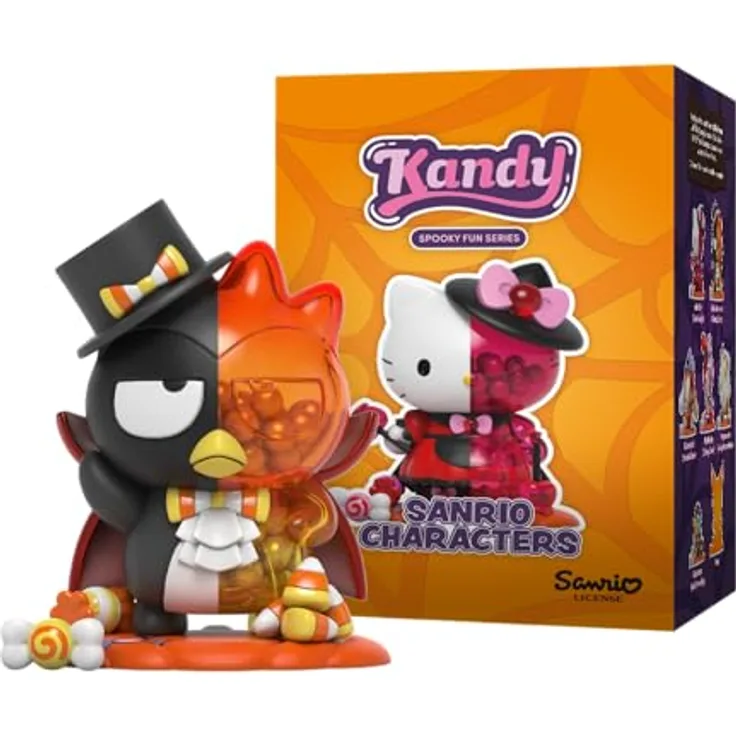 Mighty Jaxx Kandy x Sanrio Spooky Fun Überraschungsbox-Sammelfigur | 10 cm Vinylfigur mit NFC-Token, verschiedene Charaktere