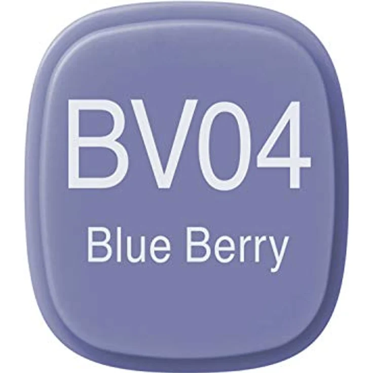 Copic Classic Marker Typ BV - 04, Blue Berry, professioneller Layoutmarker mit dualem Spitzensystem, schnelltrocknend und nachfüllbar – Bild 3