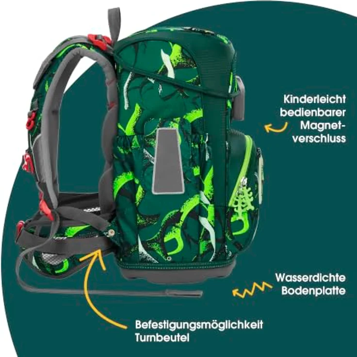 Step by Step CLOUD Schulranzen-Set, Mehrfarbig, ergonomisch und geräumig – Bild 3