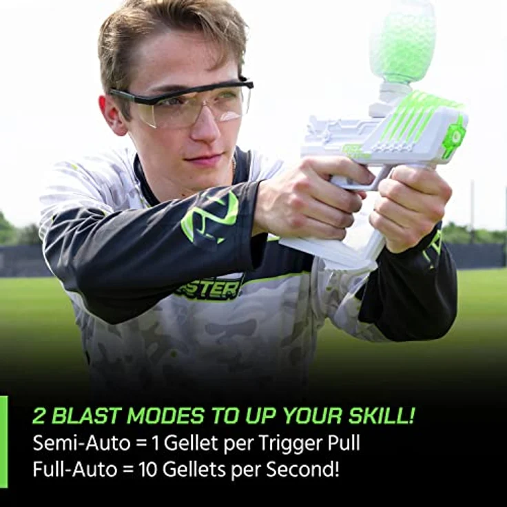 Gel Blaster Surge Original - Erweiterte Reichweite von über 100 Metern - Schnelle und leistungsstarke 170 FPS - Halb- und Automatikmodus - Kit enthält Schnellladegerät und mehr – Bild 3