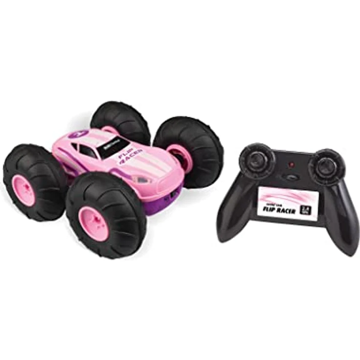 Revell Control Stunt Car Flip Racer Pink I Doppelter Fun-Spaß mit Flip-Funktion I 360° Spins für spektakuläre Stunts I Präzise Steuerung I mit LED-Scheinwerfern I Perfekt für Kinder ab 8 Jahren – Bild 3