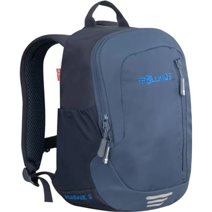 TROLLKIDS Trekkingrucksack Rondane, Wasserabweisend, 8 L mit herausnehmbarer Sitzmatte und Regenüberzug – Bild 2