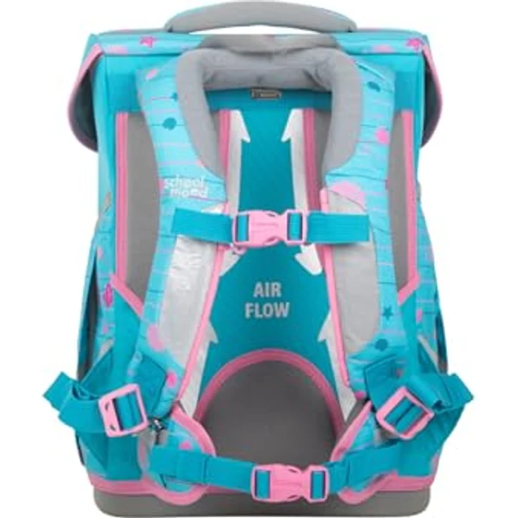 SCHOOL-MOOD® Schulrucksack Champion (Set, 7-tlg., 21 Liter, für Grundschule, recyceltes Material, ergonomisch) – Bild 5