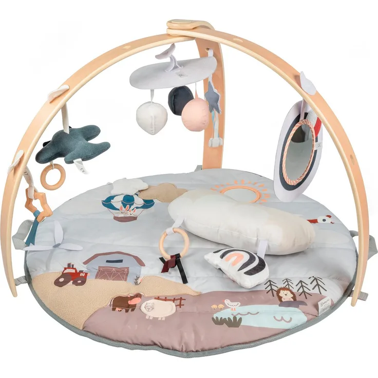 BabyGo Spielbogen Bianca World, 3D-Activity-Spielmatte