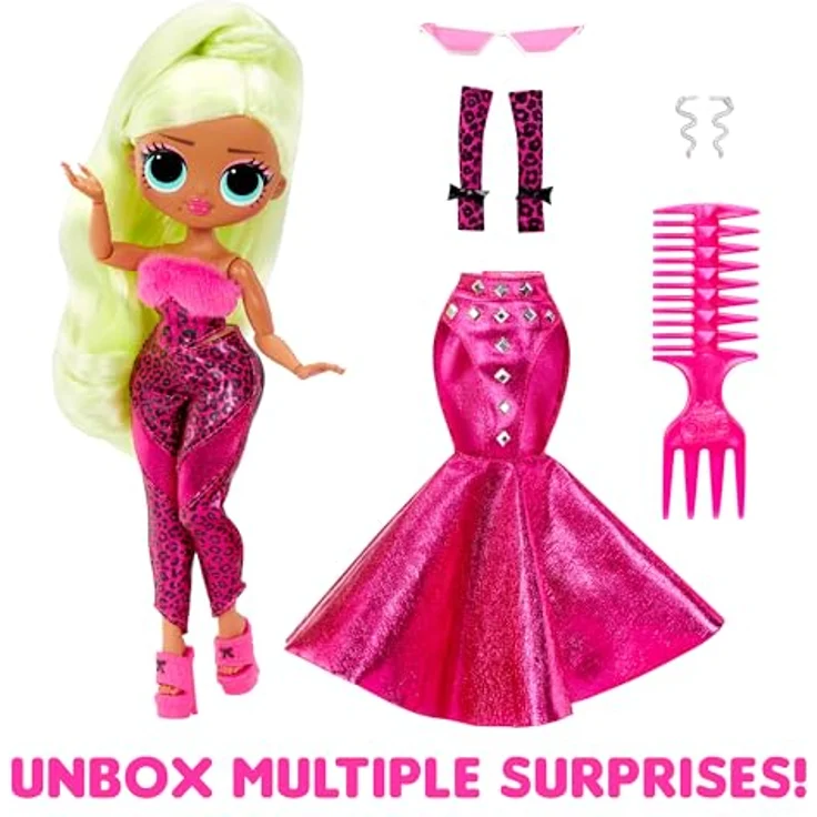 L.O.L. SURPRISE! OMG HoS Doll - Lady Diva, Anziehpuppe mit über 15 Überraschungen – Bild 3
