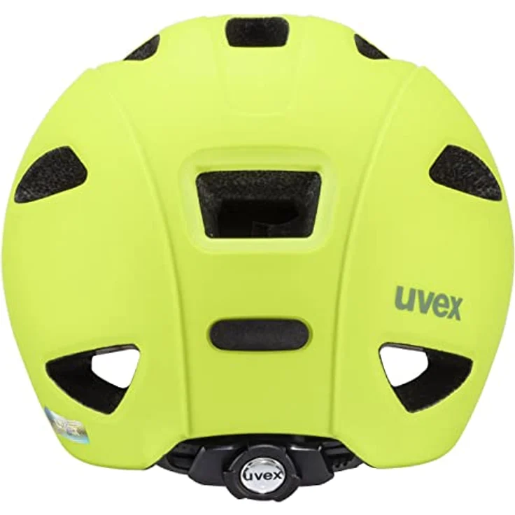 Uvex oyo Kinderfahrradhelm - individuelle Größenanpassung - erweiterbar mit LED-Licht - neon yellow-moss green matt - 45-50 cm – Bild 4