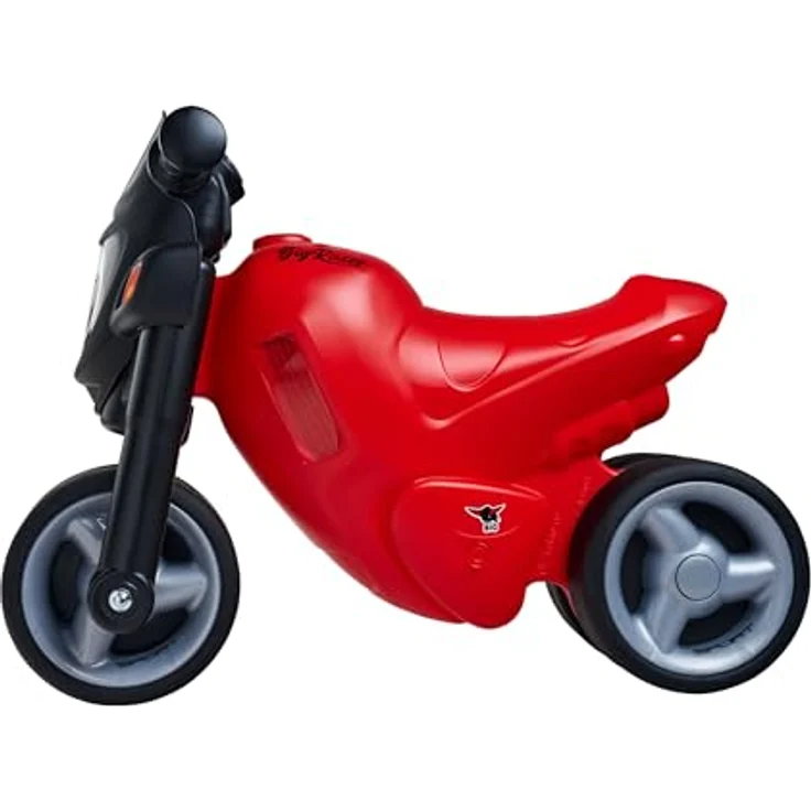 Big Sport Bike Laufrad Rot - Kinder-Laufrad mit Breiten Reifen, robust, hohe Kippsicherheit, tiefergelegter Sitz, bis 25 kg belastbar, für Kinder ab 1,5 Jahr – Bild 2