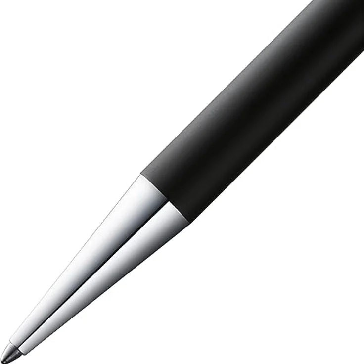 Lamy Kugelschreiber Scala, aus Edelstahl, mattschwarz, präzise technische Detaillösungen – Bild 3