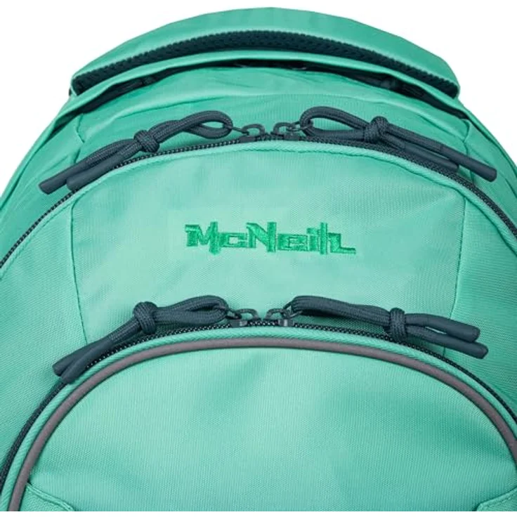 McNeill Schulrucksack Milo, Polyester mit Stift- und Steckfächern, Haken zum Aufhängen, Trinkflaschen-Taschen – Bild 5