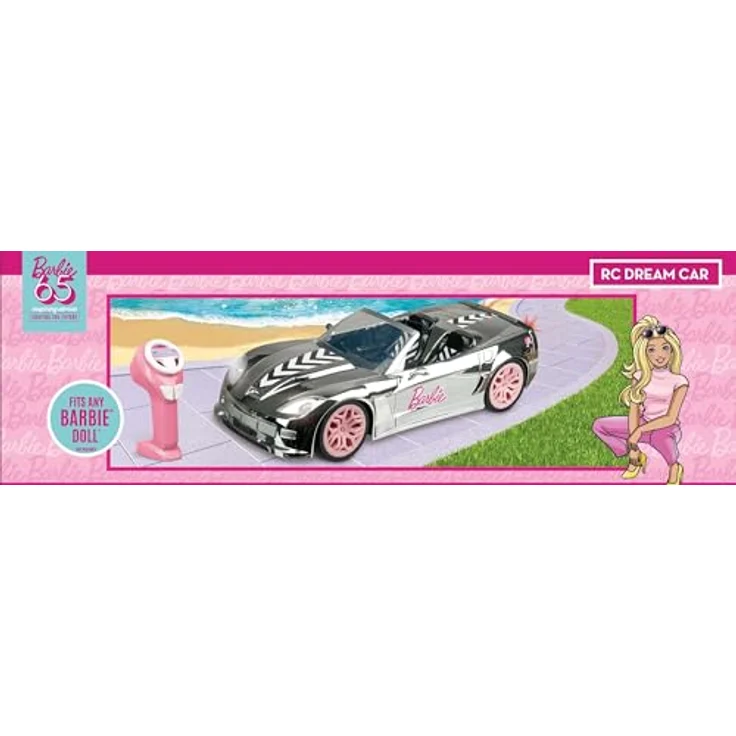 Happy People RC-Auto Barbie Dream Car (40 cm), mit Licht und 2,4 GHz Technologie – Bild 2