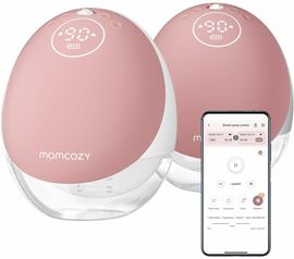 Momcozy M9 Mobile Breast Pump Double – tragbare Milchpumpe mit 3 Modi