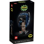 LEGO DC Comics Super Heroes Classic TV Series Batman Cowl 76238, 372-teiliger Bauhelm mit stabiler Basis und Informationsplakette für Erwachsene