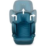 Kinderkraft XPAND 2 i-Size Kindersitz 100-150 cm, Kinderautositz, Höchste Sicherheitsstandards, Einfacher Montage mit ISOFIX, Hochwertige Materialien, Einstellung der Kopfstütze und Breite, Blau