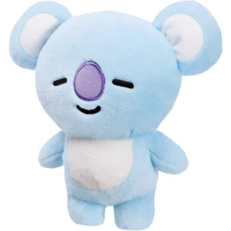 Aurora 61452 Teddy-Bär, Blau, hochwertiges Plüschtier, umweltfreundlich mit recycelter Füllung, offiziell lizenziert von BT21 – Bild 4