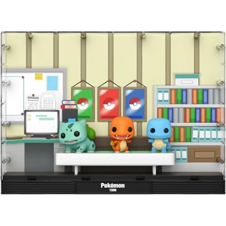 Funko Pop! Momente Deluxe: Pokemon - Démarts (1996) - Figur de Vinyle à Collectionner - Premium-Vinylmaterial - 46 cm groß - Spielzeug für Kinder und Erwachsene - Fans de Jeux Vidéo - Figur de Modèle Pour Collection und Affithage – Bild 2