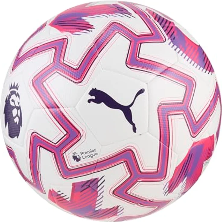 PUMA Orbita Cup Premier League Brilliance 25/26 Ball, maschinengenäht mit TPU-Außenfläche und dynamischer Grafik – Bild 1