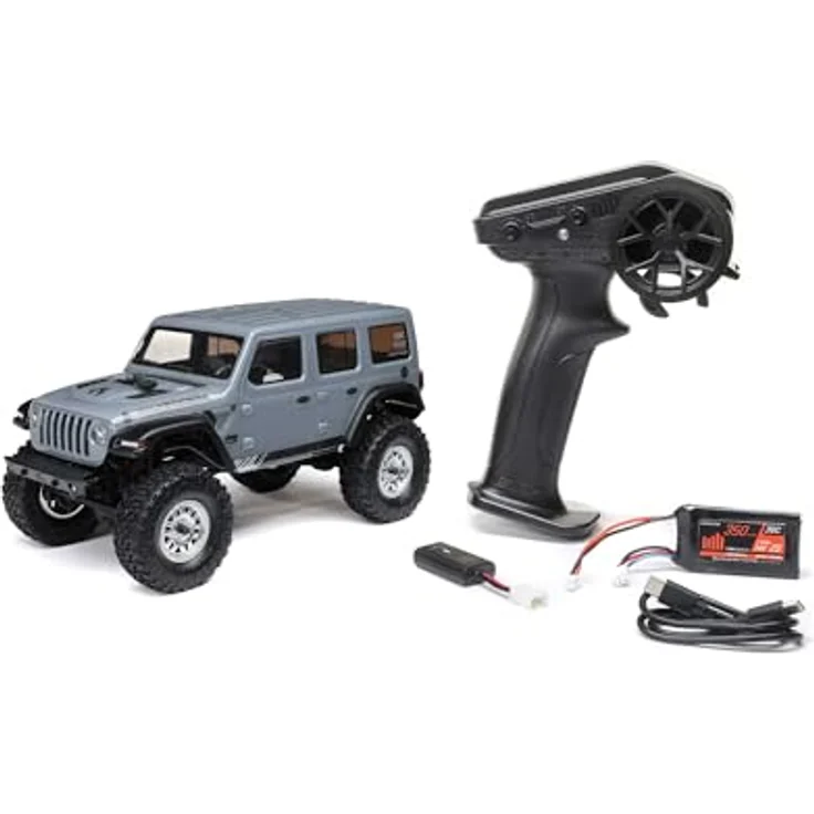 Axial Scale Crawler SCX24 Jeep JLU Wrangler Grau, RTR (RTR Ready-to-Run) – Bild 2
