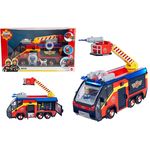 Simba Feuerwehrauto Jupiter, 109252595038, rot mit Licht- und Soundeffekten