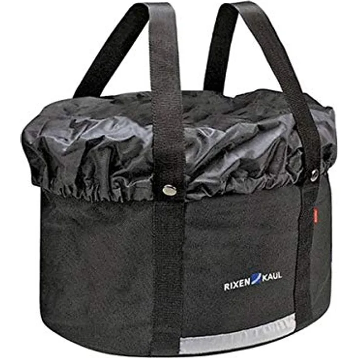KLICKfix Farradtasche Shopper Plus Schwarz Lenkertasche, 29 x 38 x 25 cm