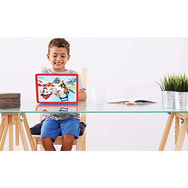 Lexibook zweisprachiger Lernlaptop Paw Patrol (JC598PAi17), 124 interaktive Lernaktivitäten in Englisch und Polnisch, 5,1 x 9,7 cm Bildschirm, ergonomische Maus und Tastatur – Bild 4