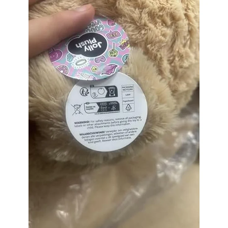 JollyPlush Großer Teddybär Kuscheltier 150 cm, XXL Plüschbär weich und langlebig, ideal als Geschenk – Bild 5