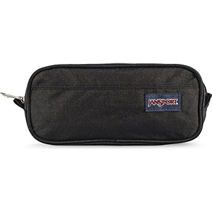 Jansport Schreibgeräteetui Large Accessory Pouch, mit zwei Hauptfächern, schlicht - blau – Bild 2