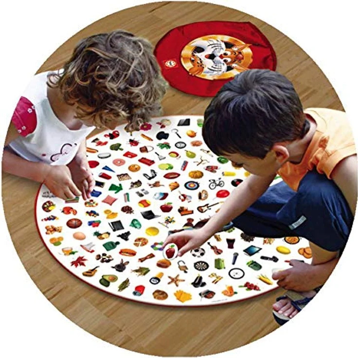 Educa Le LYNX nomade (f), tragbares Kartenspiel mit selbstmontierbarem Pop-up-Spielbrett für Kinder ab 4 Jahren – Bild 3