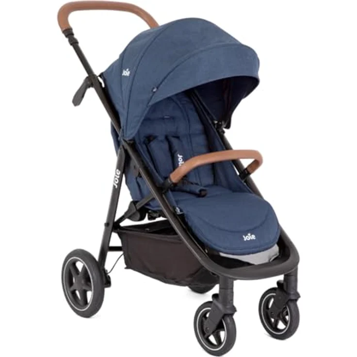 joie Buggy & Sportwagen Mytrax Pro - bis 22 kg belastbar mit Teleskopschieber, Getränkehalter & Regenschutz - Blueberry inkl. Gratis Mobilitätsgarantie – Bild 2