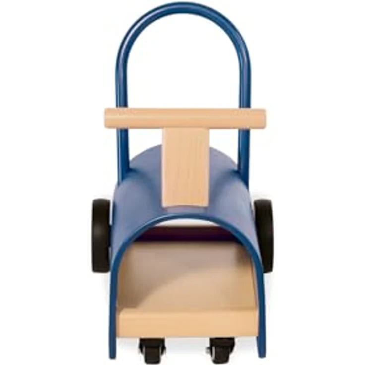 PINOLINO Enzo Kinder Lauflernwagen und Rutschauto, Holz, attraktives Blau, für Kleinkinder ab 1 Jahr – Bild 5