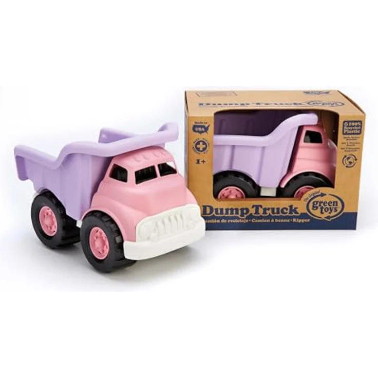 Green Toys 8601010, Kipplaster, Baustellenkipper, Lastwagen, Baufahrzeug, nachhaltiges Spielfahrzeug für Kinder ab 12 Monaten - Preisvergleich – Bild 3