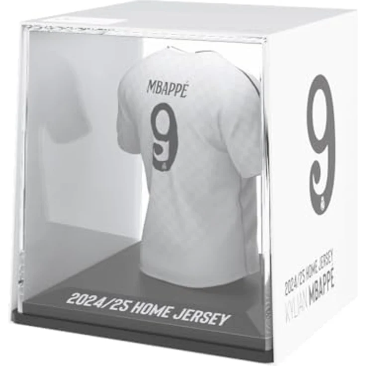 Banbotoys Mini-T-Shirt-Figur Real Madrid Mbappe, detailreiche Sammelfigur aus umweltfreundlichem Kunststoff, 9,5 cm hoch – Bild 2