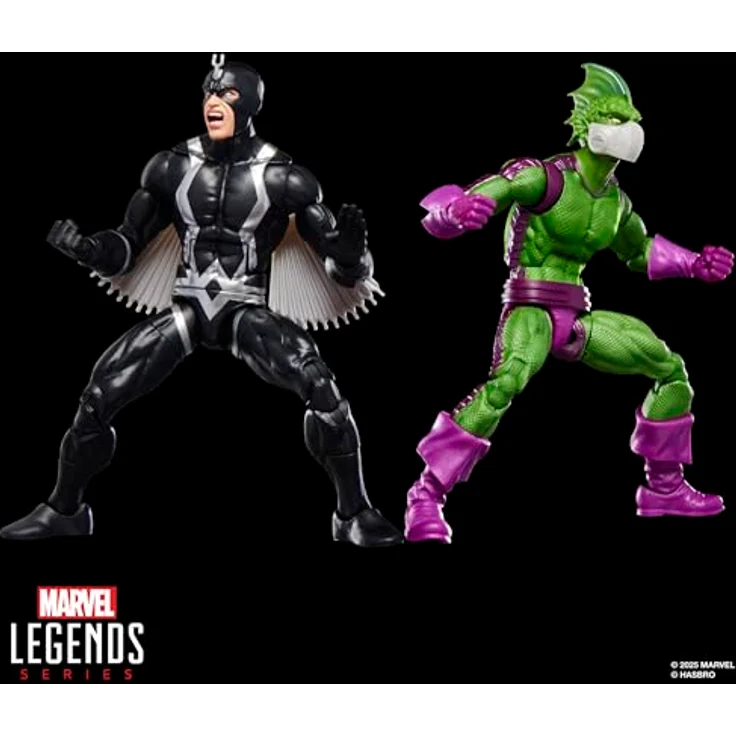 Marvel Legends Series Inhumans Black Bolt & Marvel’s Triton, 2er-Pack Action-Figuren mit 12 Accessoires, 15 cm beweglich – Bild 5