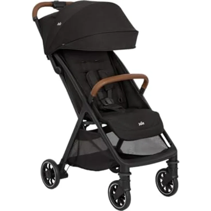 joie Reisebuggy & Sportwagen Pact Pro, bis 22 kg belastbar, nur 6,3 kg leicht, mit Liegeposition, in Shale, inkl. Transporttasche, Adapter & Regenschutz, gratis Mobilitätsgarantie