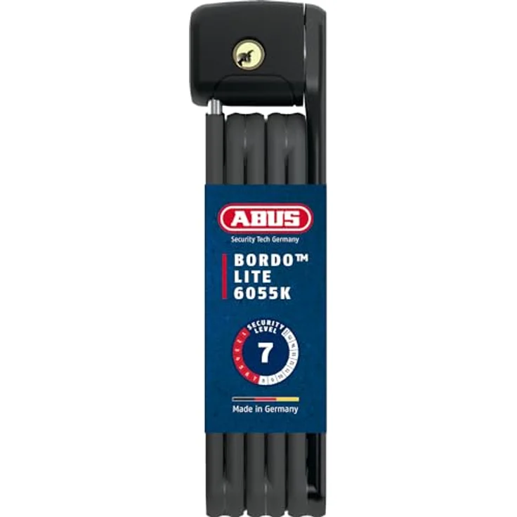 Abus Bordo Lite 6055 Faltschloss 85 cm - Schwarz. – Bild 2