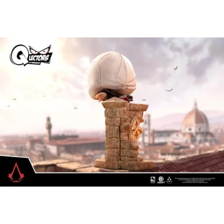 Pure Arts Assassin's Creed Qlectors PVC Statue Ezio Leap of Faith, 15 cm detailgetreu, in Sammlerbox – Bild 4