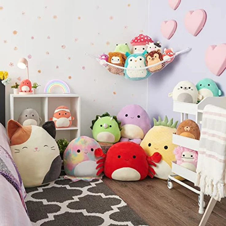 Squishmallows Micromallows SQMM0071, 6er-Pack superweiche Mini-Plüschfiguren (6.5 cm) aus Squad 4, inklusive Altman, Connie, Gideon, Safiyah, Elin und Agnolo – Bild 2