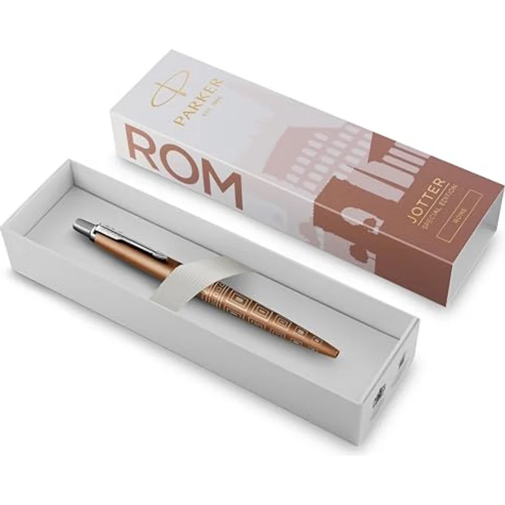 Parker Pen Jotter SE Rom Kugelschreiber, orange Schaft mit Satinierter Bronze-Lackierung – Bild 1