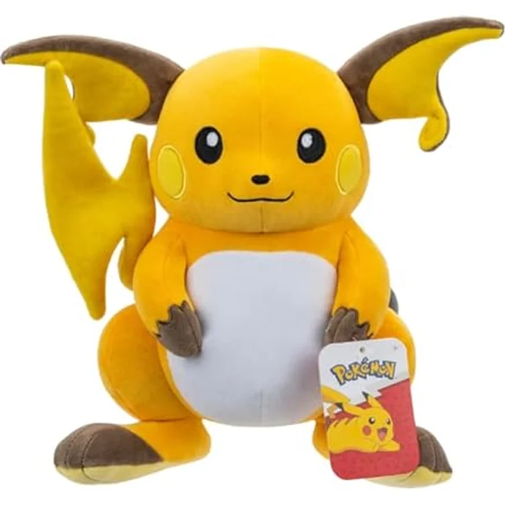 Pokémon PKW3111-30 cm Plüsch – Raichu, offizieller Plüsch – Bild 1