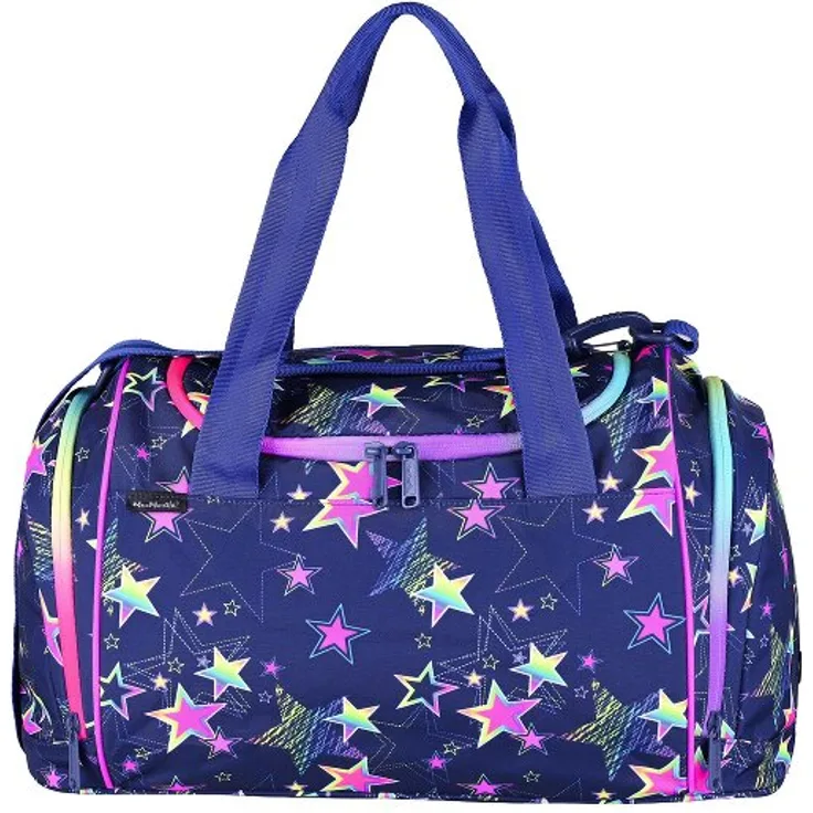 McNeill Sporttasche 37 cm, grün, 100% Polyester, Farbe: Stars, 37 x 20 x 25 cm