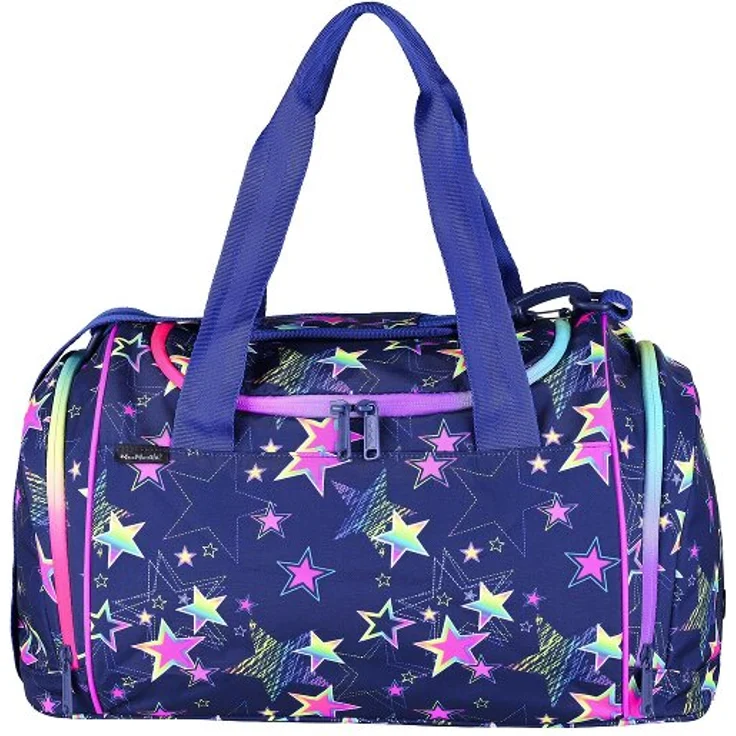 McNeill Sporttasche 37 cm, grün, 100% Polyester, Farbe: Stars, 37 x 20 x 25 cm