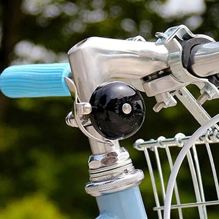 CatEye OH-2300A Hibiki Aluminiumglocke, Schwarz, Einheitsgröße – Bild 3