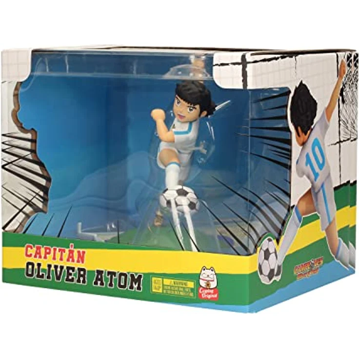 SD Toys Olivier Olivenatton und Tom, Minifigur Manga mit Ausstellungssockel, PVC, 17 x 16 cm, Stadionform – Bild 5