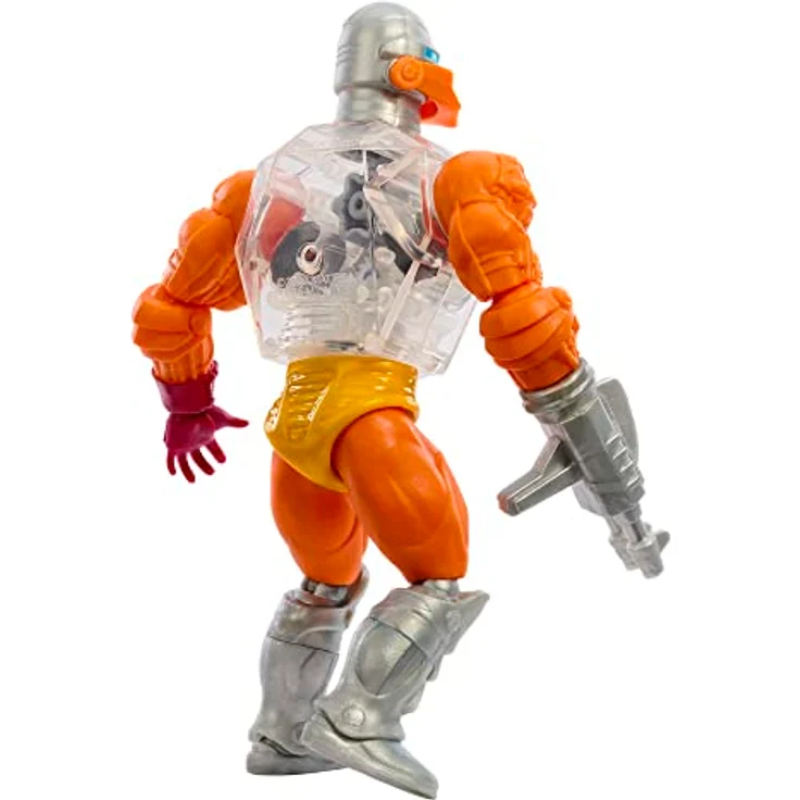 Masters of the Universe Origins Collection - He-Man und Skeletor Actionfiguren, ca. 14 cm mit 16 beweglichen Gelenken, Retro-Verpackung und Mini-Comic-Heft, für Sammler und Kinder ab 6 Jahren, HKM69 – Bild 3