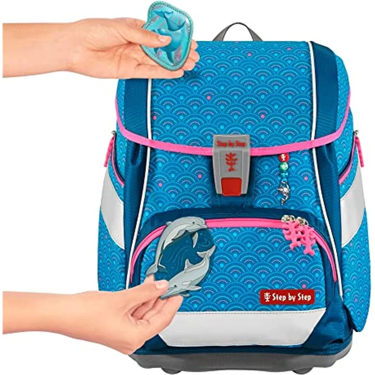 Step by Step 2in1 Plus Schulrucksack-Set 6tlg. Dolphin Pippa – Bild 8
