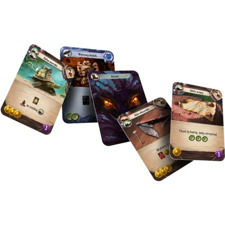 Rebel Gra Zginiona Wyspa Arnak, Brettspiel für 1-5 Spieler ab 14 Jahren, strategisches Inselabenteuer mit hochwertigen Materialien, mehrfarbig – Bild 6