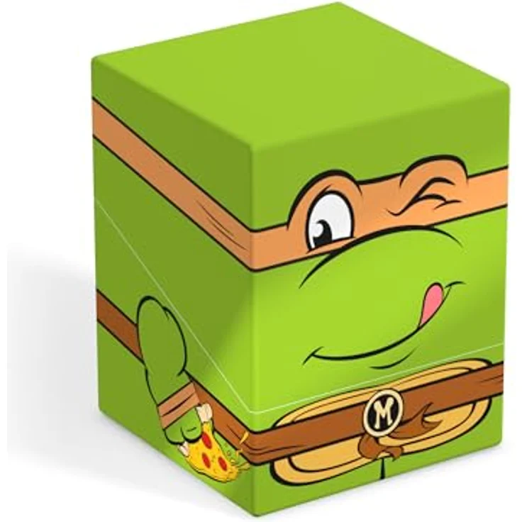 Ultimate Guard Squaroes - Squaroe Teenage Mutant Ninja Turtles™ 005 - Michelangelo, Deckbox für 100 Karten, aus 78% erneuerbaren Ressourcen – Bild 1